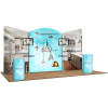Wave Tube Modular 20' Booth Kit B4D5B4 Wave Tube Modular 20' Booth Kit B4D5B4
