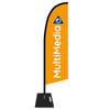 Store Front Feather Flag - Single-Sided (Graphic Package)
