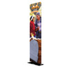 2ft X 7.5ft Double Sided Fabric Banner Stand with Graphic - GLM Select 2ft X 7.5ft Double Sided Fabric Banner Stand with Graphic - GLM Select