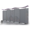 20ft Timberline™ Display with Closet Storage on Both Sides 20ft Timberline™ Display with Closet Storage on Both Sides