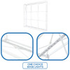 8ft. SEG Pop Up Lightbox with Double Sided Graphics - GLM Select
