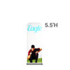 2 ft. x 5.5 ft. EZ Extend Fabric Display - Double-Sided (Graphic Package)