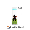 2 ft. x 9.5 ft. EZ Extend Fabric Display - Double-Sided (Graphic Package)