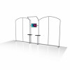 Wave Tube Modular 20' Booth Kit C5A6C5 Wave Tube Modular 20' Booth Kit C5A6C5
