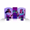 Wave Tube Modular 20' Booth Kit C5A6C5 Wave Tube Modular 20' Booth Kit C5A6C5