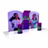 Wave Tube Modular 20' Booth Kit C5A6C5 Wave Tube Modular 20' Booth Kit C5A6C5