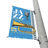 36" x 36" Double Sided Street Pole Banner (Hardware and Graphic)