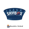 10 x 3.5 ft. Hanging Banner Tapered Circle Double-Sided (Graphic Package)