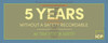 ICP - 5ft x 2ft - 13oz Scrim Banner (Hems and Grommets) - FIVE YEAR
