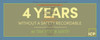 ICP - 5ft x 2ft - 13oz Scrim Banner (Hems and Grommets) - FOUR YEAR
