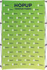 Curved 5ft x 8ft Hopup™ Back Wall Display (Graphic Package)