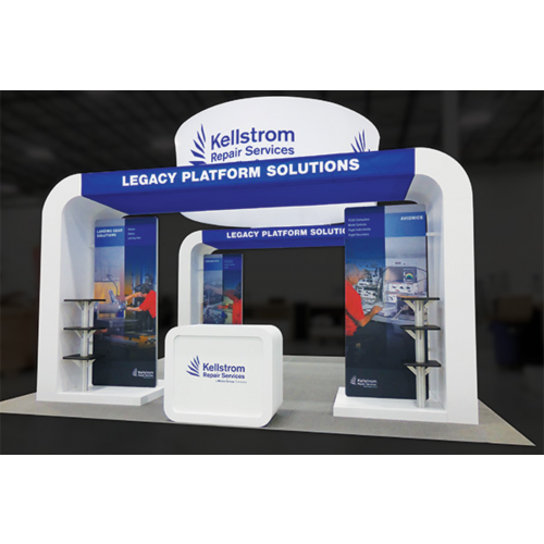 Hybrid Pro Modular Island 20x20 Kit 20 - GLM Displays LLC