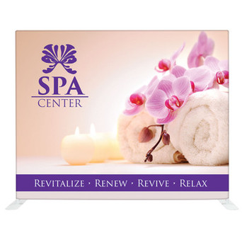 10ft Straight EZ Tube® Single-Sided (Graphic Package)