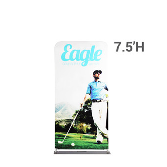 3 ft. x 7.5 ft. EZ Extend Fabric Display - Single-Sided (Graphic Package)
