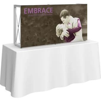 5ft x 2ft Table Top Embrace Display (Graphic Package)