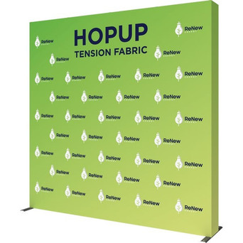 10ft x 10ft Hopup™ Back Wall Display (Graphic Package)