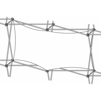 Xclaim (2x1 Quad) Double Thread Fabric Graphic