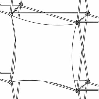 Xclaim (1x1 Quad) All Front Fabric Graphic