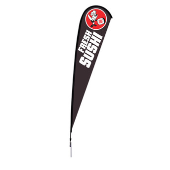 Sunbird Flag - X-Large 15' Spike Base Single-Sided Graphic Package