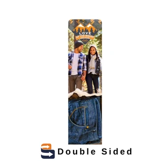 2ft Fabric Banner Stand Double Sided (Graphic Package) - GLM Select