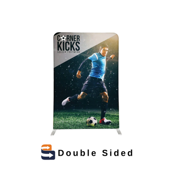 5 x 7.5 ft. EZ Stand Straight Double-Sided (Graphic Package)