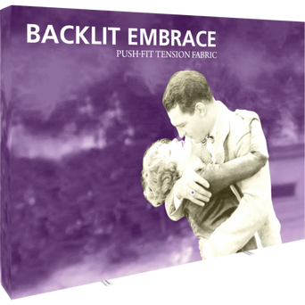 Embrace™ Backlit 10ft x 8ft  Pop Up SEG Display (4x3) Single Sided