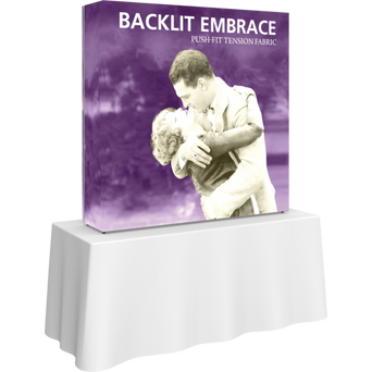 Embrace™ Backlit 5ft x 5ft  Tabletop SEG Display - Single Sided (2x2)