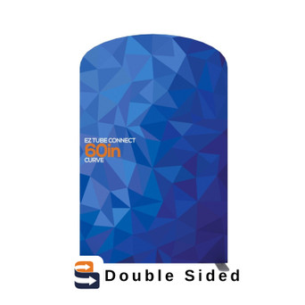 5ft EZ Tube Connect Curved Top Double-sided