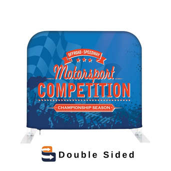 3.5ft x 3ft EZ Barrier Small Outdoor Double-Sided (Graphic Package)