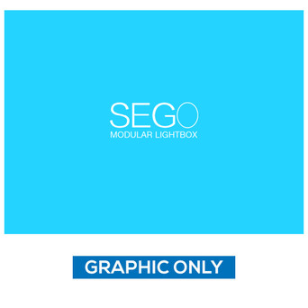 9.8 X 7.4ft. SEGO Lightbox Single-Sided Graphic Only