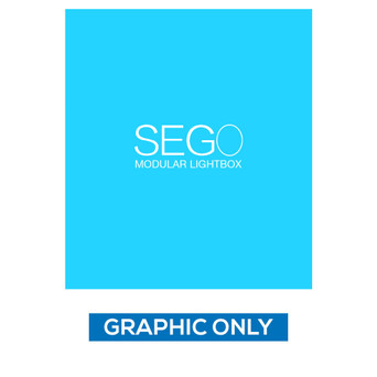 6.5 X 7.4ft. SEGO Modular Lightbox Display - Single-Sided Graphic Only