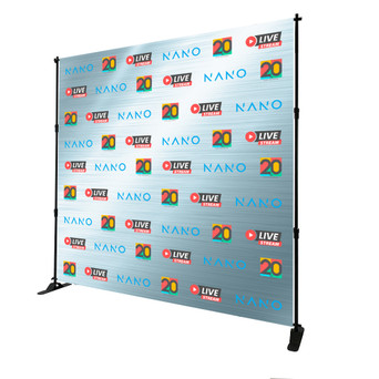 8x7.5 ft. Slider Banner Stands (Graphic Package) - GLM Select