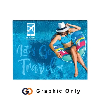 10ft Tension Fabric Display Single-Sided (Graphic Only) - GLM Select