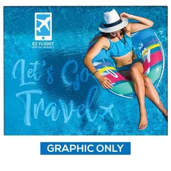 10ft Double-Sided Tension Fabric Display (Graphic Only) - GLM Select