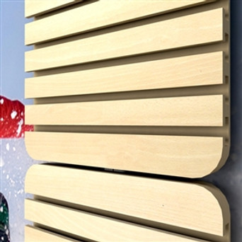 Timberline™ Maple Slat Wall 18" X 38.5" Per Piece