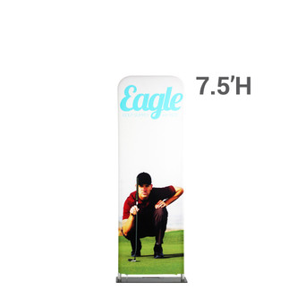 2 ft. x 7.5 ft. EZ Extend Fabric Display - Double-Sided (Graphic Package)