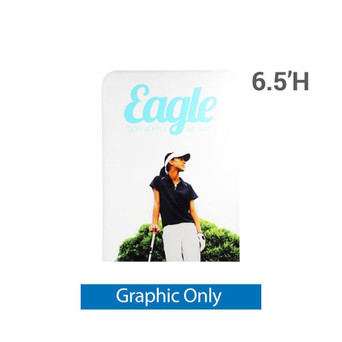 4 ft. x 6.5 ft. EZ Extend Fabric Display - Double-Sided (Graphic Only)