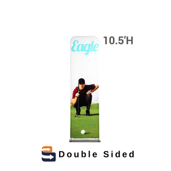 2 ft. x 10.5 ft. EZ Extend Fabric Display - Double-Sided (Graphic Package)