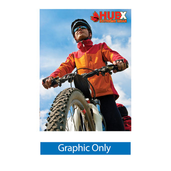 5 x 7.5 ft. RPL Fabric Pop Up Display Straight  (Graphic Only)