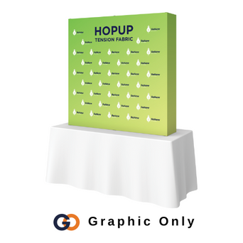 5ft x 5ft Table Top Hopup™ Display (Graphic Only)