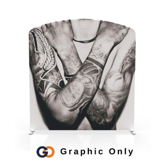 Wave Tube  Modular D5 Single-Sided Display (Graphic Only)