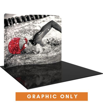 Formulate Essential 10ft Serpentine Curve Double Sided (Graphic Only)