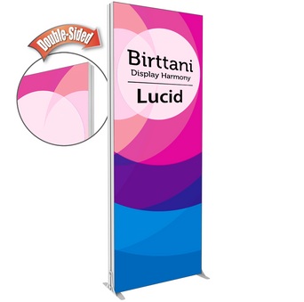 3' x 8' Lucid Lightbox Display Double-Sided (Graphic Package)