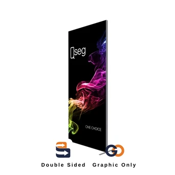 3.3ft QSEG Quick Wall Display Double-Sided (Graphic Only) - GLM Select