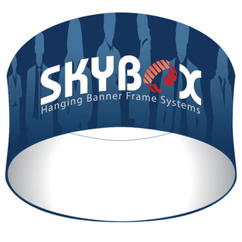 10 x 2.7 ft. Hanging Banner Circle Single-Sided (Graphic Package)