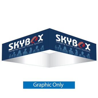 12 x 2.7 ft. Hanging Banner Square Single-Sided (Graphic Only)