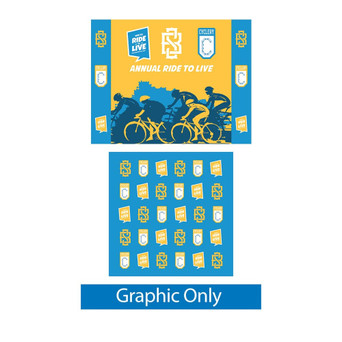 8ft. RPL Backlit Display Double Sided (Graphic Only)