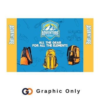 10x10 ft Wallbox Single Sided (Graphic Only)