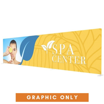 30ft Straight EZ Tube® Single-Sided (Graphic Only)