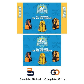 10ft x 8ft Wallbox Double Sided (Graphic Only)